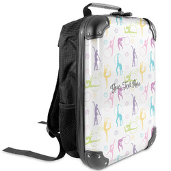 Gymnastics with Name/Text Kids Hard Shell Backpack