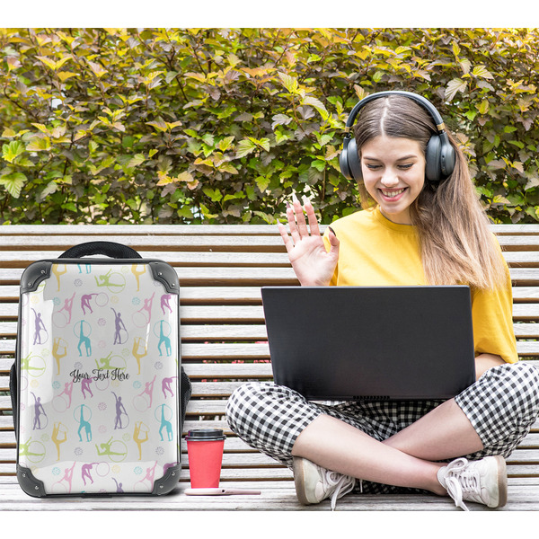 Gymnastics with Name/Text 15" Backpack - LIFESTYLE