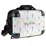 Gymnastics with Name/Text Hard Shell Briefcase