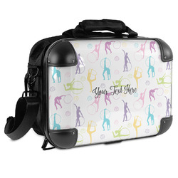 Gymnastics with Name/Text Hard Shell Briefcase - 15"