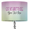 Gymnastics with Name/Text 16" Drum Lampshade - ON STAND (Fabric)