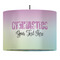 Gymnastics with Name/Text 16" Drum Lampshade - PENDANT (Fabric)