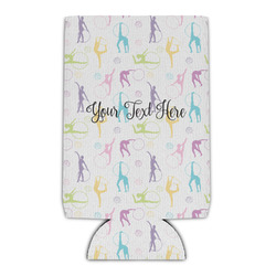 Gymnastics with Name/Text Can Cooler