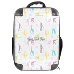Gymnastics with Name/Text Hard Shell Backpack