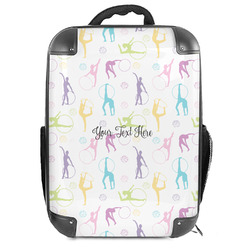 Gymnastics with Name/Text 18" Hard Shell Backpack