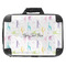 Gymnastics with Name/Text 18" Laptop Briefcase - FRONT