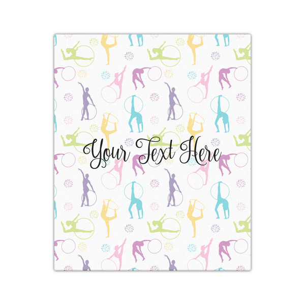 Gymnastics with Name/Text 20x24 - Canvas Print - Front View