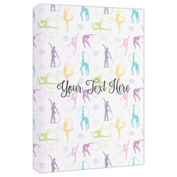 Gymnastics with Name/Text Canvas Print - 20x30