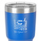 Gymnastics with Name/Text 30 oz Stainless Steel Ringneck Tumbler - Blue - Close Up