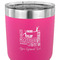 Gymnastics with Name/Text 30 oz Stainless Steel Ringneck Tumbler - Pink - CLOSE UP