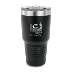 Gymnastics with Name/Text 30 oz Stainless Steel Tumbler