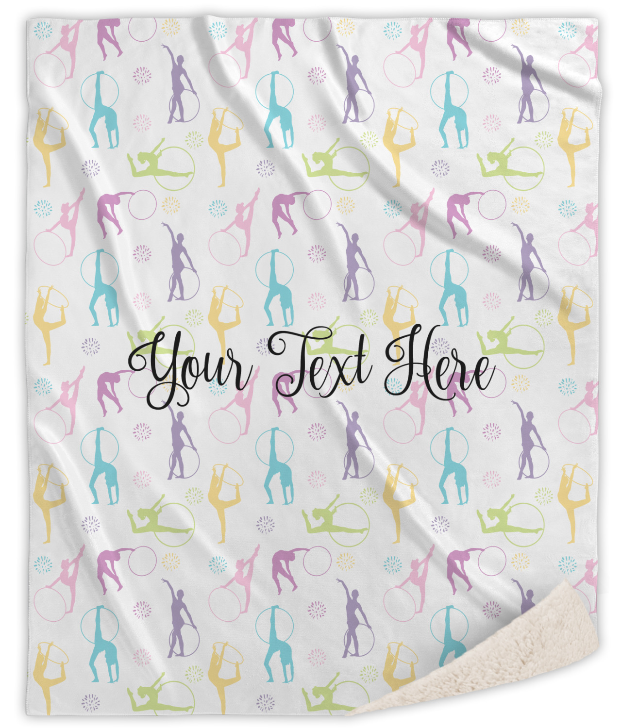 YouCustomizeIt Sherpa Throw Blanket - Thumbnail 3