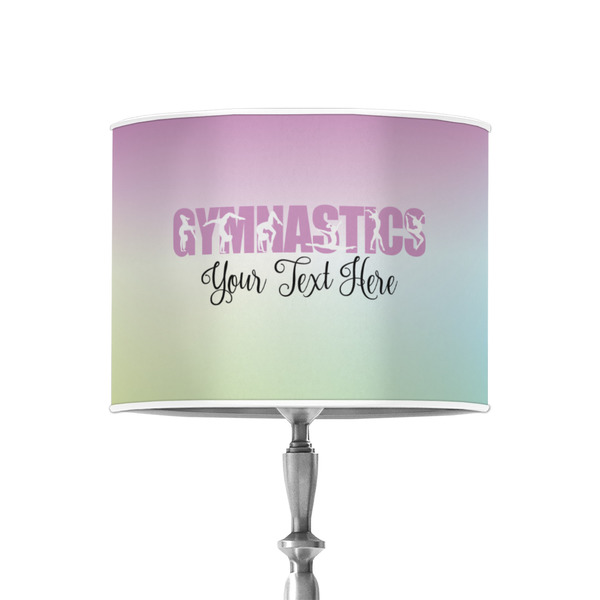 Custom Gymnastics with Name/Text 8" Drum Lamp Shade - Poly-film