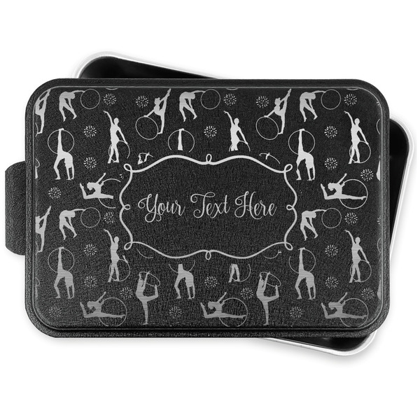 Custom Gymnastics with Name/Text Aluminum Baking Pan with Lid