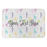 Gymnastics with Name/Text Anti-Fatigue Kitchen Mat