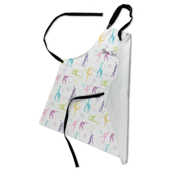 Gymnastics with Name/Text Apron - Folded