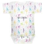 Gymnastics with Name/Text Baby Bodysuit (Personalized)