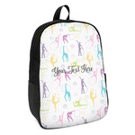 Gymnastics with Name/Text Kids Backpack (Personalized)
