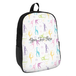 Gymnastics with Name/Text Kids Backpack (Personalized)