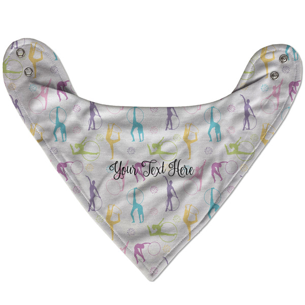 Gymnastics with Name/Text Bandana Flat Approval
