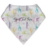 Gymnastics with Name/Text Bandana Bib