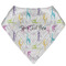 Gymnastics with Name/Text Bandana Bib