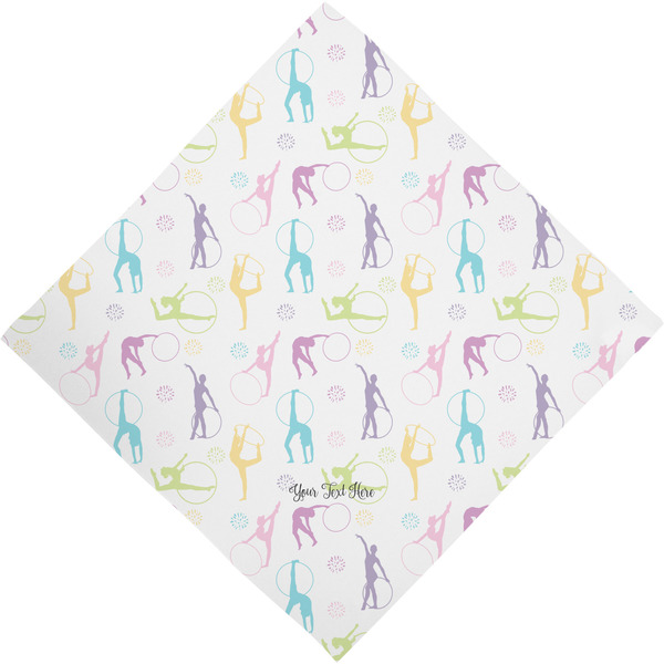 Gymnastics with Name/Text Bandana - Full View