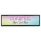 Gymnastics with Name/Text Bar Mat - Large