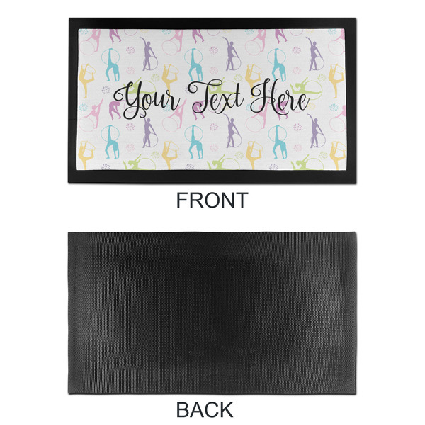 Gymnastics with Name/Text Bar Mat - Small - APPROVAL