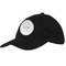 Gymnastics with Name/Text Baseball Cap - Black