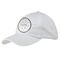 Gymnastics with Name/Text Baseball Cap - White