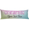 Gymnastics with Name/Text Body Pillow Case (Personalized)