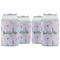 Gymnastics with Name/Text Can Cooler (12 oz) - Set of 4