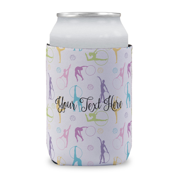 Gymnastics with Name/Text Can Sleeve