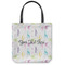 Gymnastics with Name/Text Canvas Tote Bag (Front)