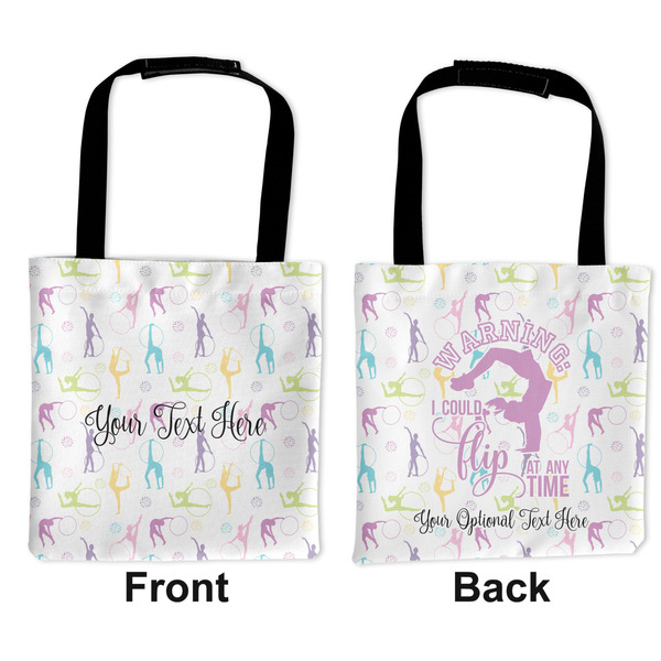 Gymnastics with Name/Text Car Bag - Apvl