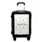 Gymnastics with Name/Text Carry On Hard Shell Suitcase - Front