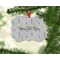Gymnastics with Name/Text Christmas Ornament (On Tree)