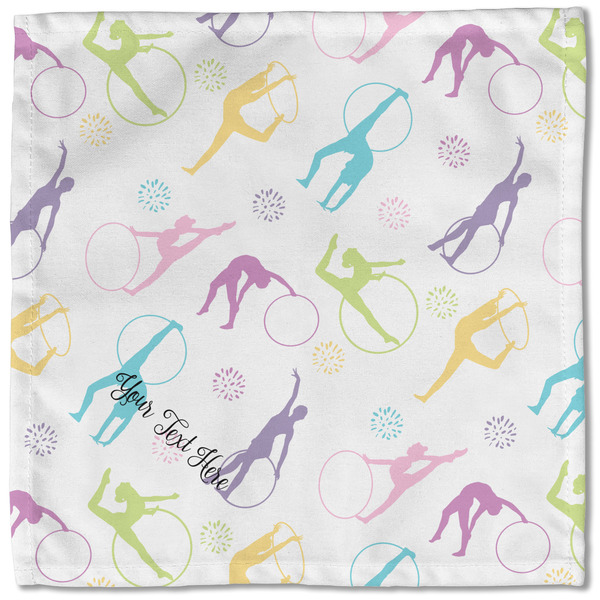 Gymnastics with Name/Text Cloth Napkins - Personalized Lunch (Single Full Open)