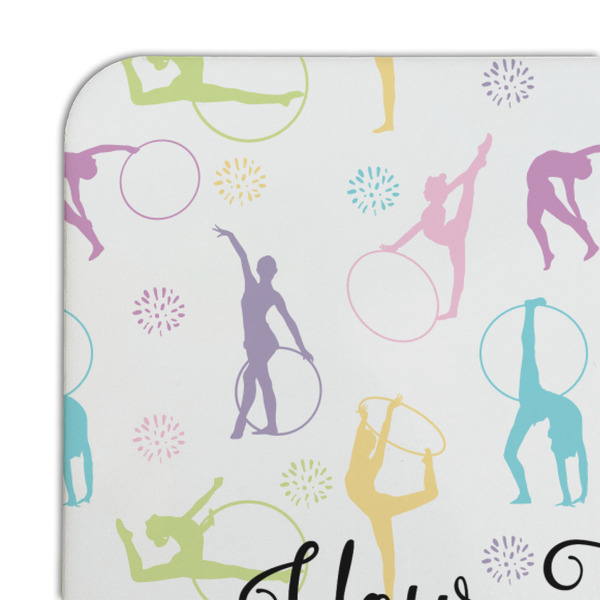 Gymnastics with Name/Text Coaster Set - DETAIL