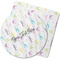 Gymnastics with Name/Text Rubber Backed Coaster (Personalized)