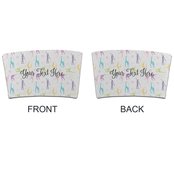 Gymnastics with Name/Text Coffee Cup Sleeve - APPROVAL