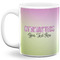 Gymnastics with Name/Text Coffee Mug - 11 oz - Full- White