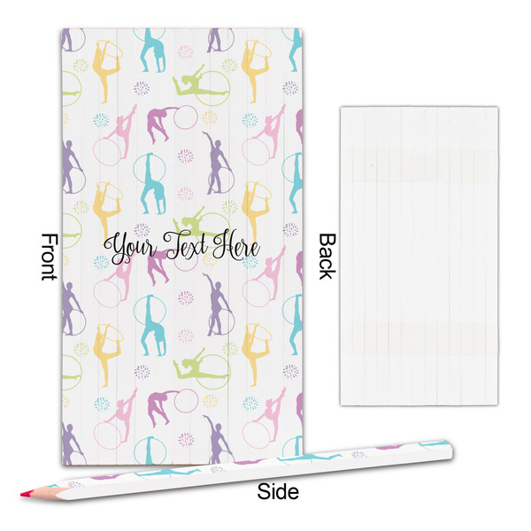 Gymnastics with Name/Text Colored Pencils - Approval