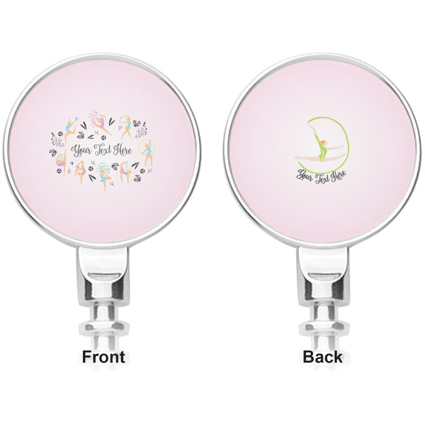 Gymnastics with Name/Text Corkscrew - Apvl