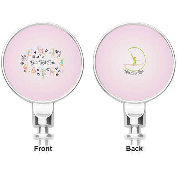 Gymnastics with Name/Text Corkscrew - Apvl