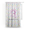 Gymnastics with Name/Text Custom Curtain With Window and Rod