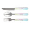 Gymnastics with Name/Text Cutlery Set - FRONT