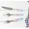 Gymnastics with Name/Text Cutlery Set - w/ PLATE