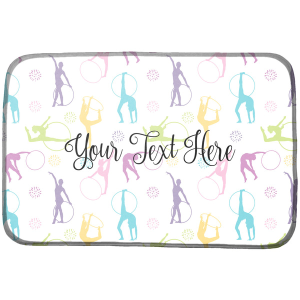 Custom Gymnastics with Name/Text Dish Drying Mat (Personalized)
